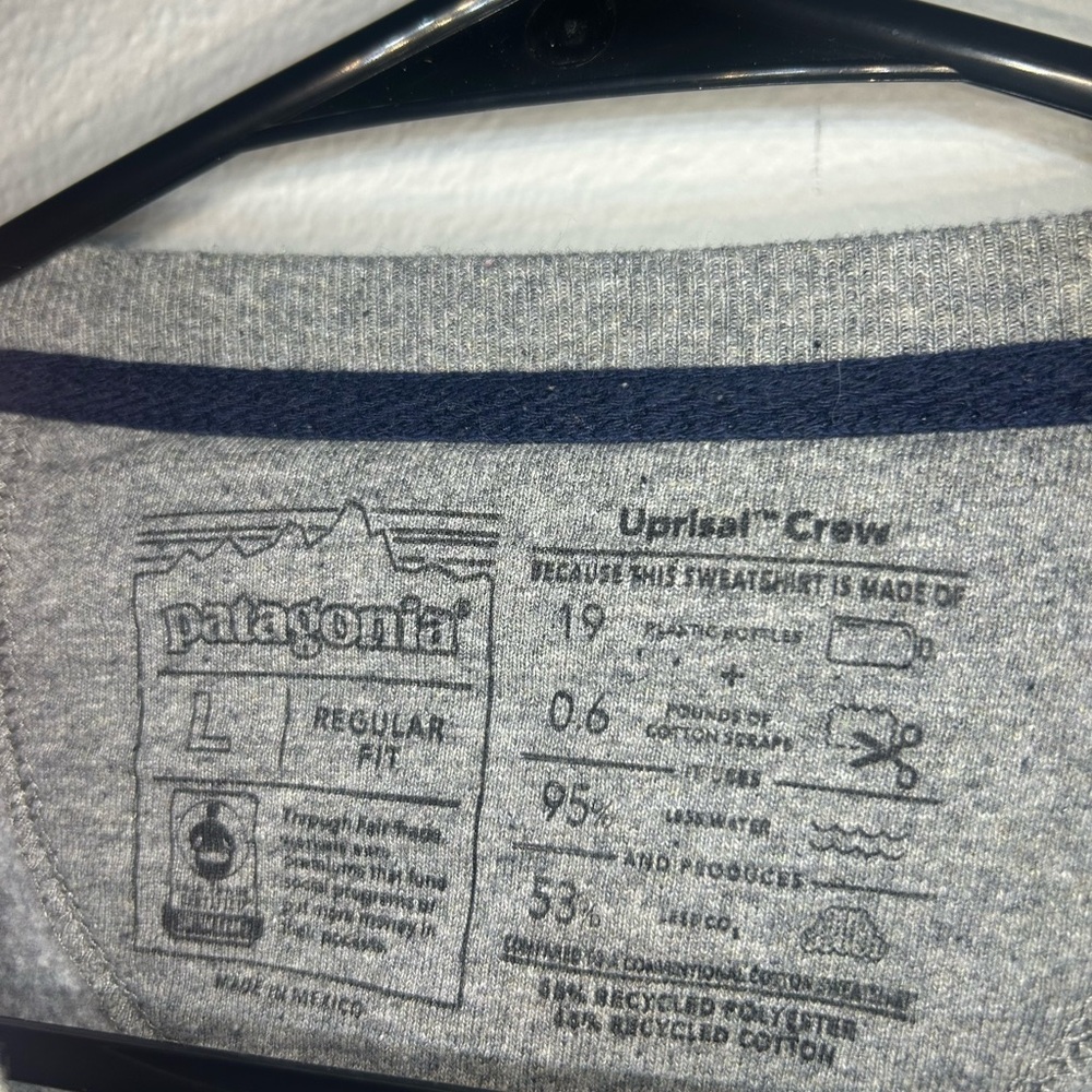 Patagonia Women’s Ridge Rise Stripe Uprisal Sweatshirt - Picture 3 of 3